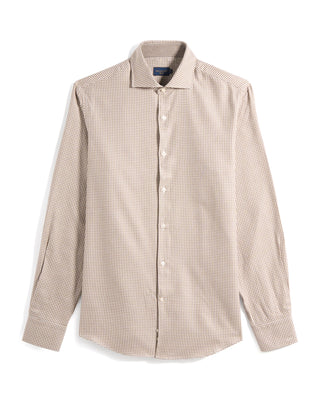 Paul  Shark Houndstooth Sport Shirt 6 11485
