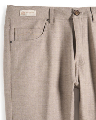 Paul  Shark Herringbone Wool Trousers 940