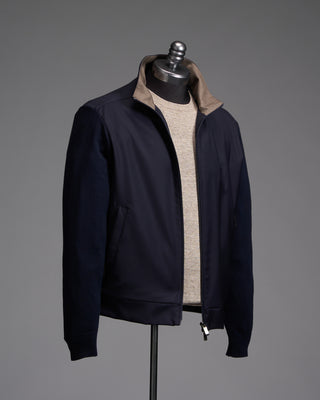 Paul  Shark Loro Piana Rain System Hybrid Zip 675