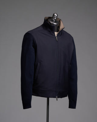 Paul  Shark Loro Piana Rain System Hybrid Zip 676