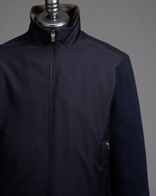 Paul  Shark Loro Piana Rain System Hybrid Zip 677