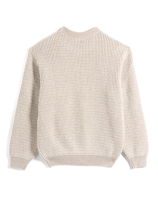 Paul  Shark Wool Bicolour Rib Crewneck 710