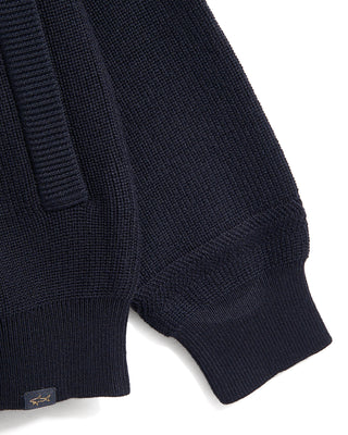 Paul  Shark Wool Acrylic Full Zip 7 11539