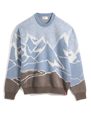 Mountain Knit Crewneck Sweater