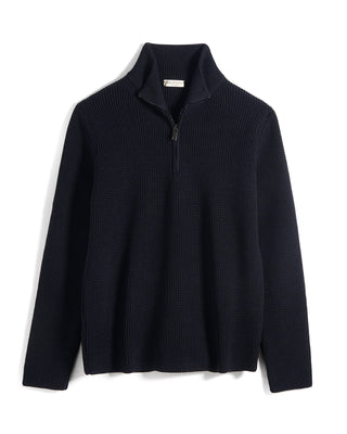 Waffle Quarter Zip Knitwear