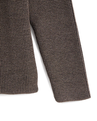 Phil Petter Merino Waffle Full Zip 6835