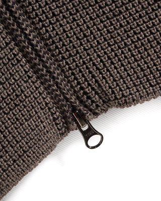 Phil Petter Merino Waffle Full Zip 6836