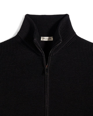 Phil Petter Merino Waffle Full Zip 6843