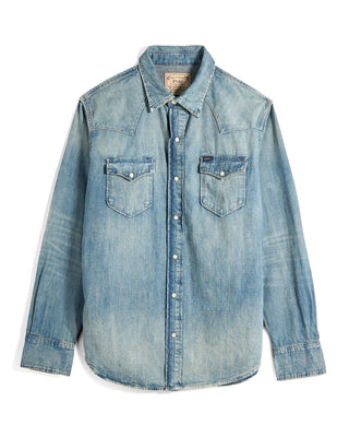Polo Ralph Lauren Western Denim Sport Shirt 4284