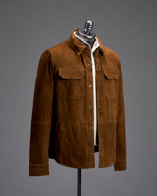 Polo Ralph Lauren Goat Leather Overshirt 4555