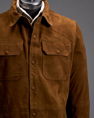 Polo Ralph Lauren Goat Leather Overshirt 4558