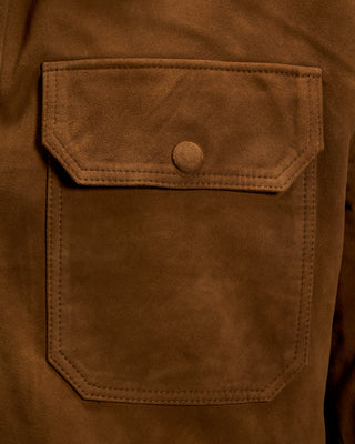Polo Ralph Lauren Goat Leather Overshirt 4560