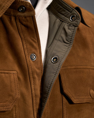 Polo Ralph Lauren Goat Leather Overshirt 4561