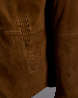 Polo Ralph Lauren Goat Leather Overshirt 4562