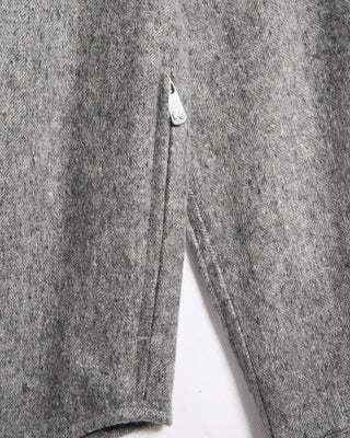 Pescarolo Italian Herringbone Wool Overshirt 573