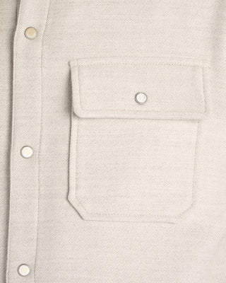 Pescarolo Italian Wool Overshirt 457