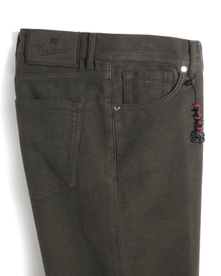 Pescarolo Italian Moleskin 5 Pocket Trousers 494