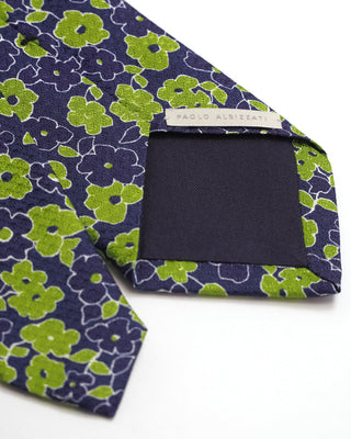 Paolo Albizzati Blue Green Poppy Flower Print
