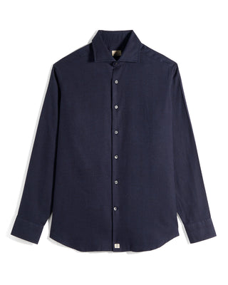 Sonrisa Cotton Lyocell Luxury Herringbone Flannel Comfort Fit Sport Shirt 4796