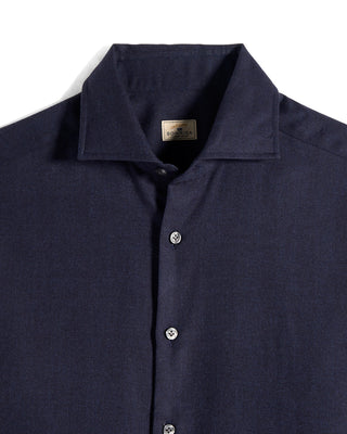 Sonrisa Cotton Lyocell Luxury Herringbone Flannel Comfort Fit Sport Shirt 4797
