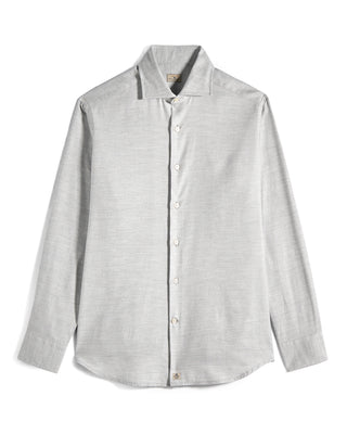Sonrisa Cotton Lyocell Luxury Herringbone Flannel Comfort Fit Sport Shirt 4791