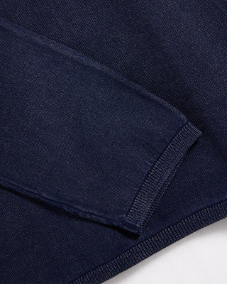 John Varvatos L/S Crew Neck In Acid Wash Blue 3 5913