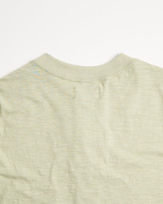 Outclass Sage Slub S/S Henley Sage 10 212