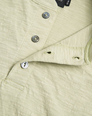 Outclass Sage Slub S/S Henley Sage 6 214