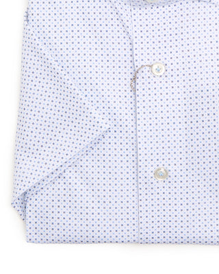 Emanuel Berg Modern 4Flex S/S Stretch Knit Shirt White 1 8463