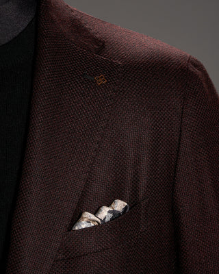 Tagliatore Basketweave Wool Blazer 6969