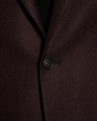 Tagliatore Basketweave Wool Blazer 6970