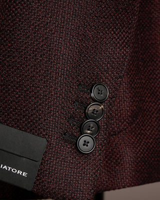 Tagliatore Basketweave Wool Blazer 6972