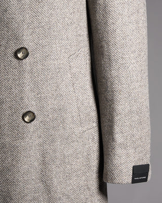 Tagliatore Herringbone Wool Topcoat 1579