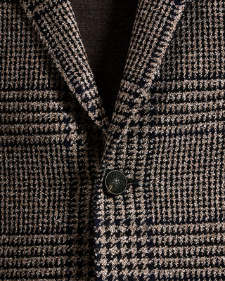 Tagliatore Boucle Check Wool Blazer 3438