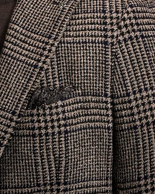 Tagliatore Boucle Check Wool Blazer 3439