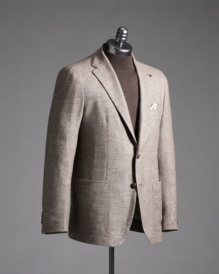 Tagliatore Wool Silk Stretch Twill Blazer 1556