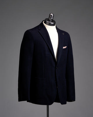 Tagliatore Ribbed Wool Blazer 3496