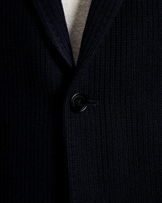 Tagliatore Ribbed Wool Blazer 3498