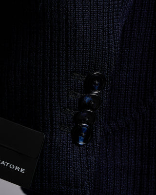 Tagliatore Ribbed Wool Blazer 3501