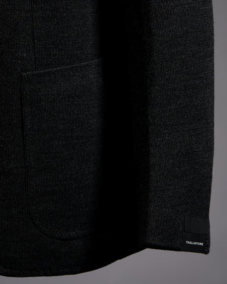Tagliatore Ribbed Wool Blend Knit Blazer 3450