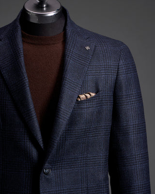 Tagliatore Prince of Wales Wool Blazer 5847