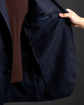 Tagliatore Prince of Wales Wool Blazer 5854