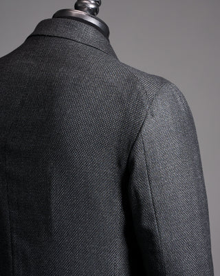 Tagliatore Basketweave Wool Double Breasted Blazer 1534