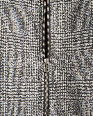 Outclass Black/White Boucle Coach Jacket Black  White 2 6049