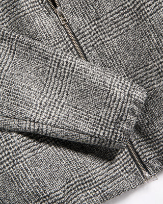 Outclass Black/White Boucle Coach Jacket Black  White 3 6050