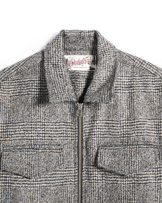 Outclass Black/White Boucle Coach Jacket Black  White 4 6048