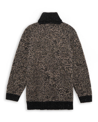 Outclass Black/White Marl Zip Cardigan Grey 15 4937