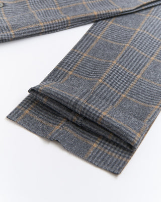 Wool Flannel Glencheck Suit