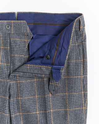 Wool Flannel Glencheck Suit