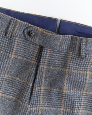 Wool Flannel Glencheck Suit